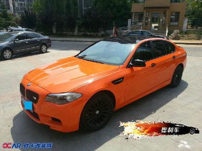 動感前衛(wèi) 寶馬535Li改裝M5套件、貼膜換色與冷藏車風(fēng)格融合的獨(dú)特魅力